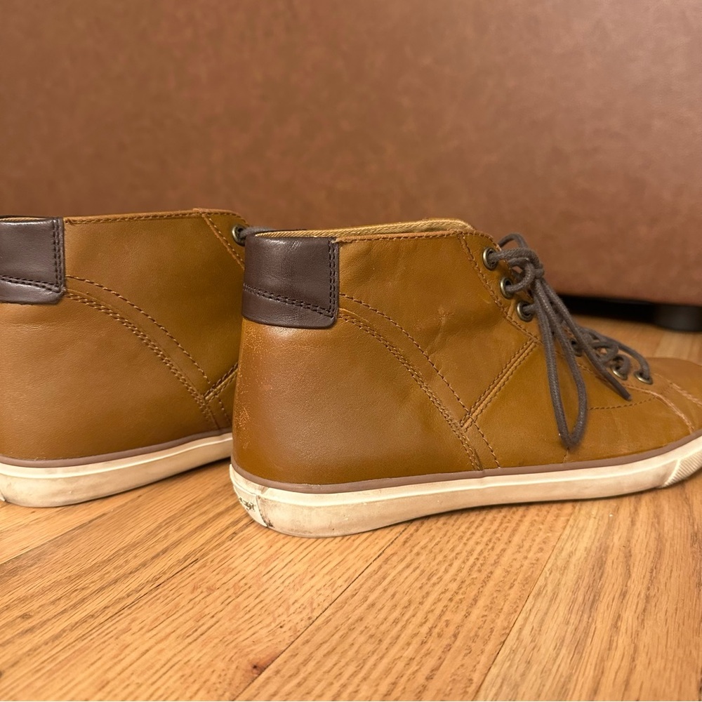 Coach Leather men’s sneakers size 9 - Picture 7 of 10